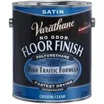 Varathane 230231 Crystal Clear Floor Finish 1 Gallon Satin