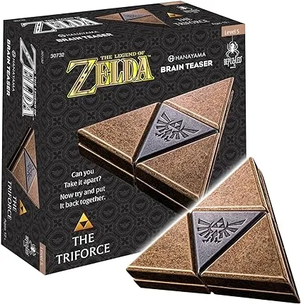 Hanayama The Legend of Zelda Triforce Level 5 Cast Puzzle