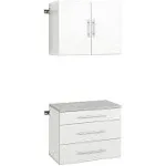 2pc 30" Hangups Storage Cabinet Set - Prepac