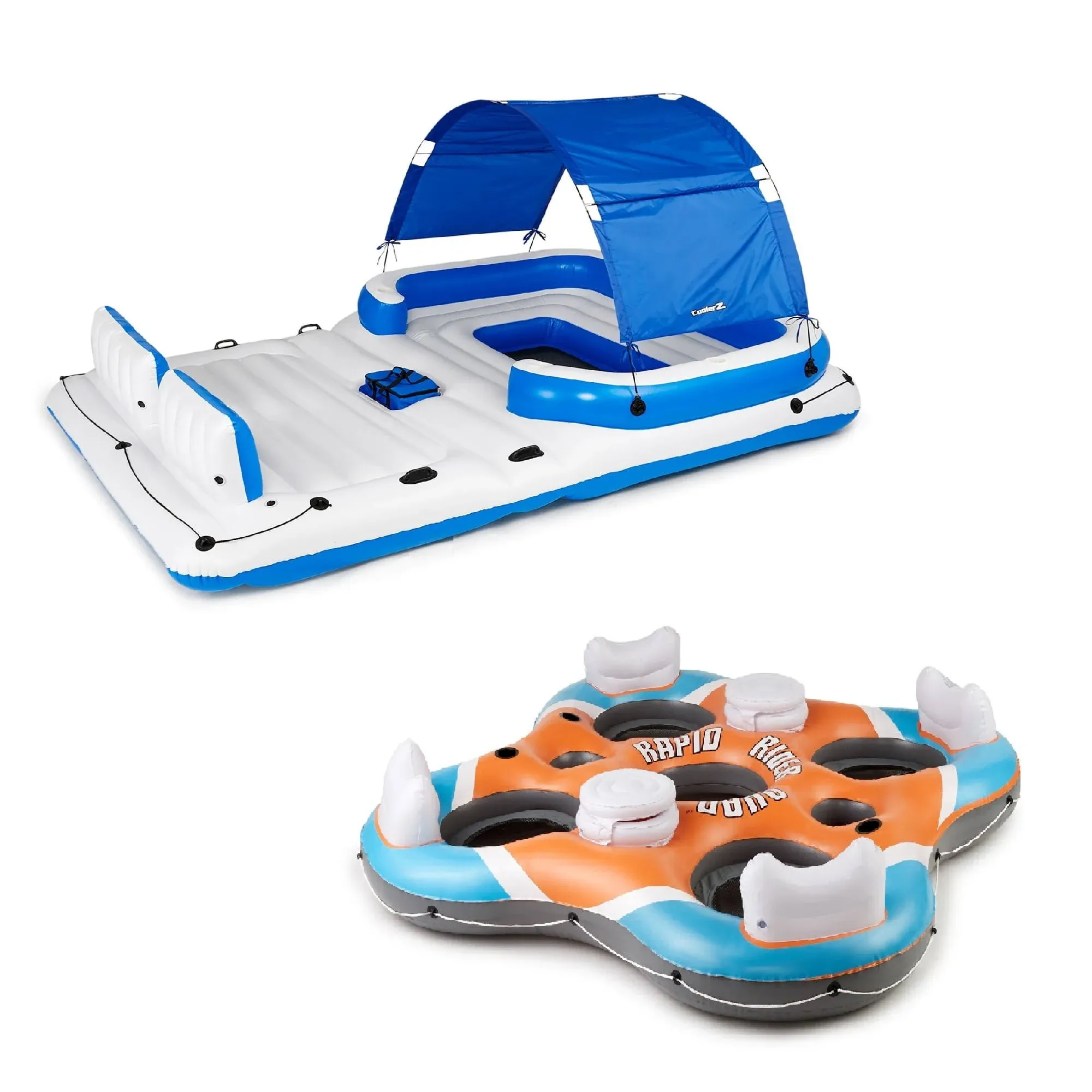 Bestway Hydro-Force Tropical Breeze 6 Person Inflatable Island