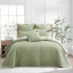 Levtex Home Mills Waffle Bedspread Set - Cotton King/Cal King / Sage