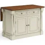 Monarch Off-White Kitchen Island