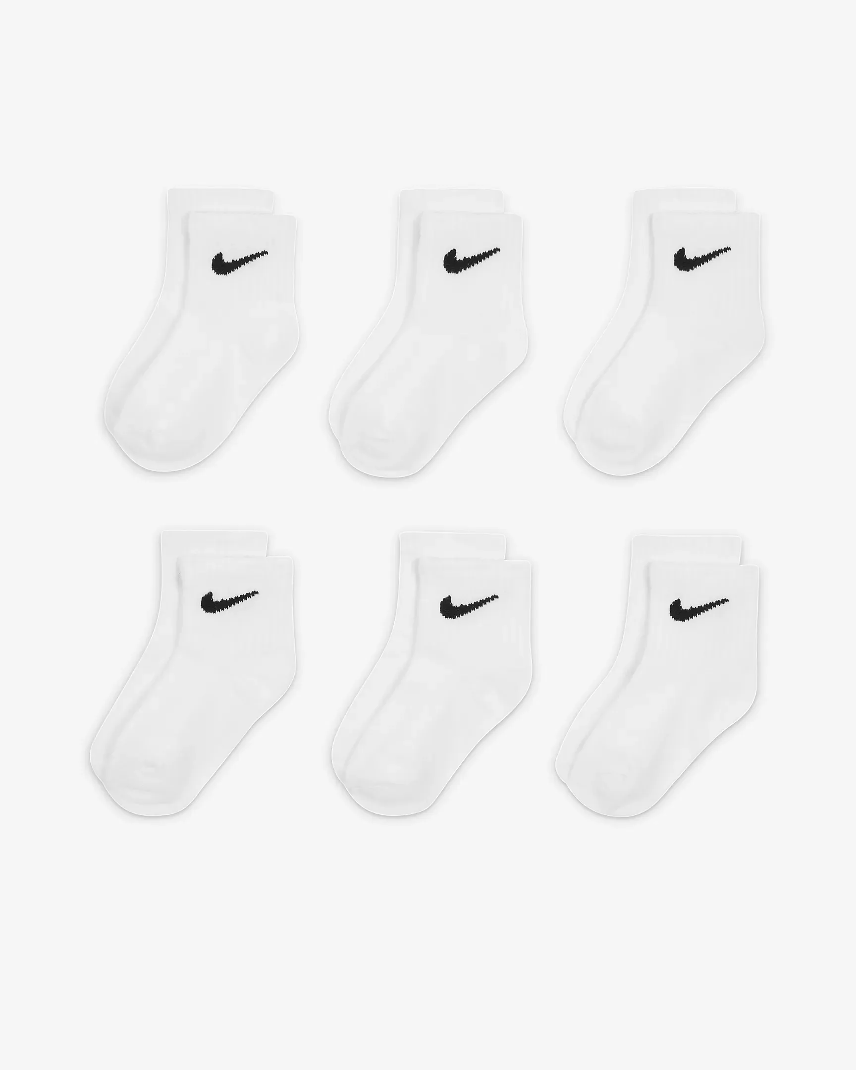 Nike 12-24 Month 6-Pack Logo Infant Crew Socks