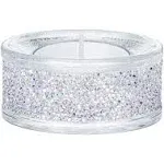 Swarovski Shimmer Tea Light Holder, Purple