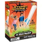 Stomp Rocket Jr. Glow Kit Toy With 4 Foam Rockets