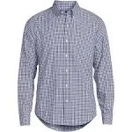 Lands' End Men's Tall Traditional Fit Poplin Shirt