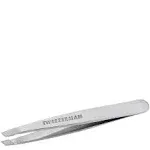 Tweezerman Mini Slant Stainless Steel Tweezer, Silver