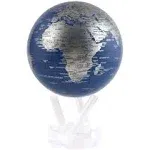 Mova Globe Blue and Silver 4.5"