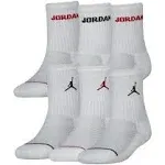 Jordan Legend Crew Socks 6-Pack Socks White in size:7-9