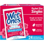 Wet Ones Antibacterial Hand Wipes - 20 ct