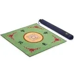 Yellow Mountain Imports Table Cover for Mahjong, Poker, Card Games, Board Games, Tile Games, and