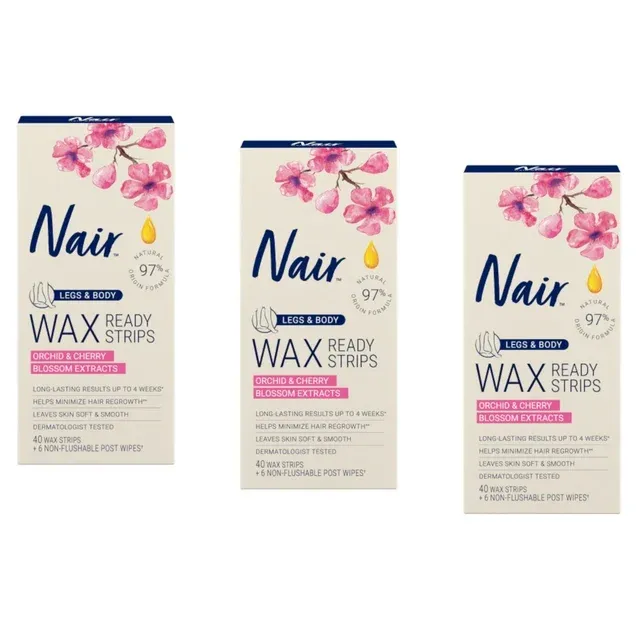 Nair Hair Remover Wax Ready Strips