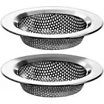 2 Pack- 4.5&#034; Top/3&#034; Basket-Kitchen Sink Drain Strainer Large Basket Food Catcher