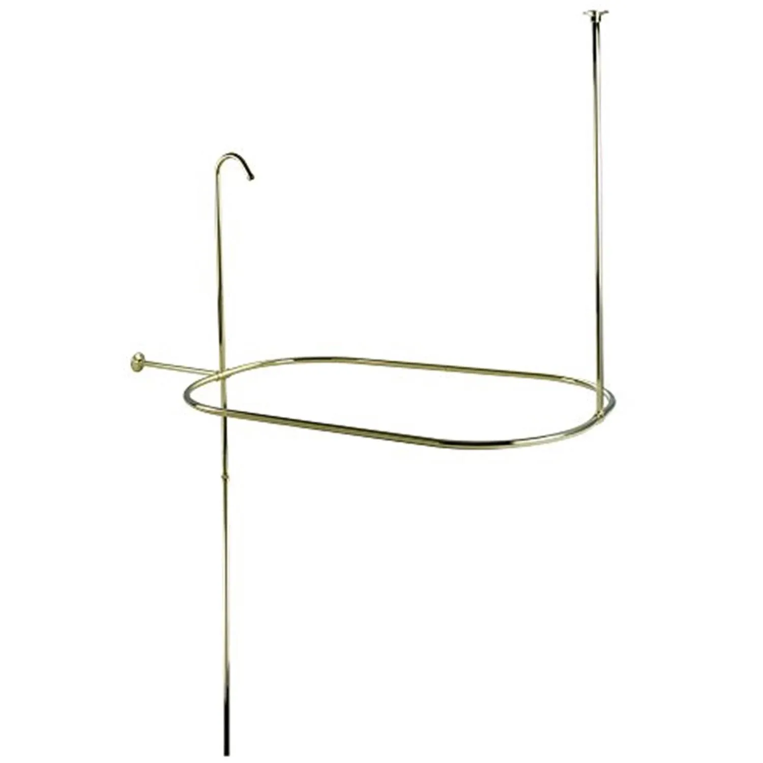 Kingston Brass CC10401 Vintage Oval Shower Riser with Enclosure