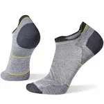 Smartwool Run Zero Cushion Low Ankle Socks (Light GRAY) M