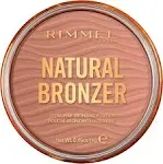 Rimmel London, Natural Bronzer, Polvo bronceador a prueba de agua, 020 Sunshine, 14 g (0,49 oz)