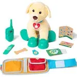 Melissa & Doug Let’s Explore™ Ranger Dog Plush with Search and Rescue Gear Search and Rescue Dog Stuffed Animal for Kids Ages 3+