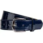 Champro A068 Patent Leather Belt - Navy