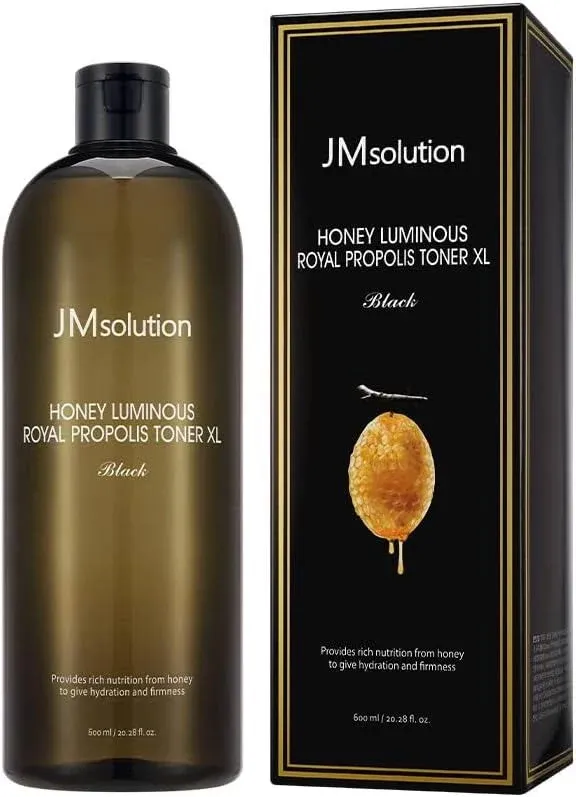 JMSOLUTION Honey Luminous Royal Propolis Toner XL BLAC