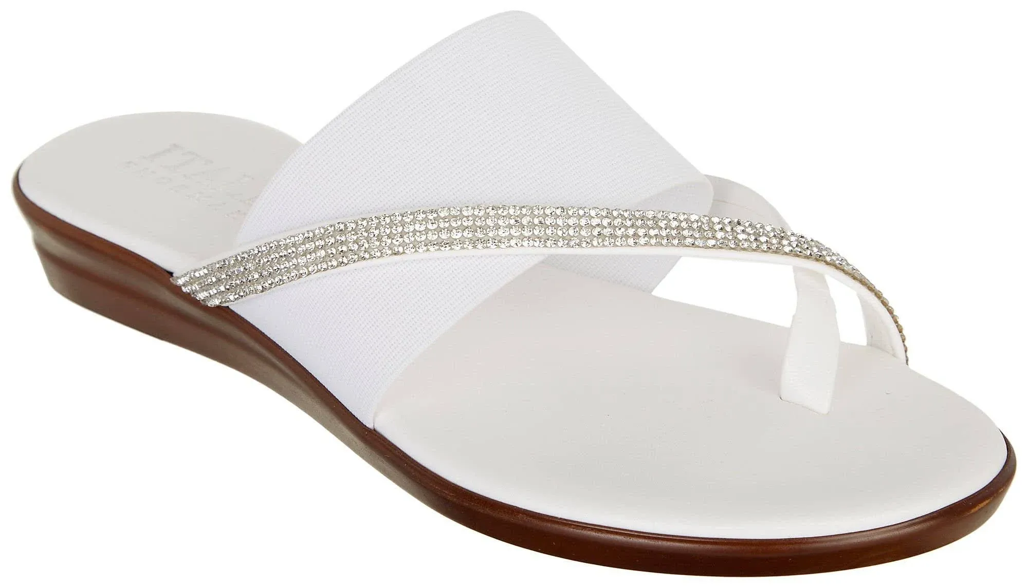 Italian Shoemakers Womens Bellini Sandal - White - 8 M