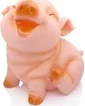 H&amp;W Cute Pig Coin Money Bank, Shatterproof Piggy Bank, Creative Money Bank, Can