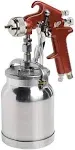 Astro Pneumatic 4008 Spray Gun with Cup, Red Handle, 1.8mm Nozzle