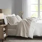 Madison Park 3M Microcell Color Fast, Wrinkle and Stain Resistant, Soft Sheets with 16" Deep Pocket All Season, Cozy Bedding-Set, Matching Pillow Case, 4 pieces, Queen, Blush