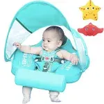 VQ-Ant Mambobaby B503 Float Non Inflatable Never Flip Smart Swim Trainer W Canopy