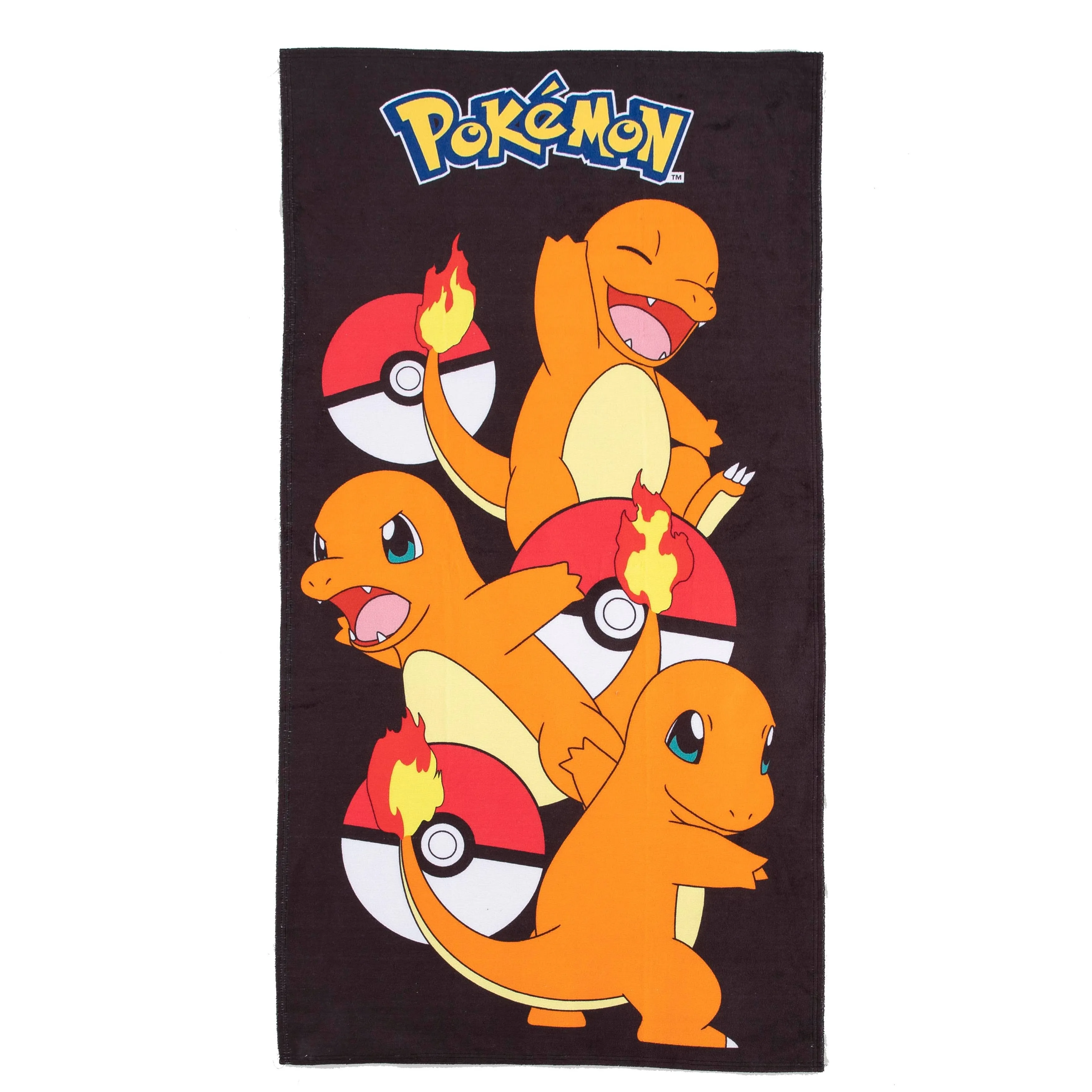 Pokemon Hot Charmander 30&#034;x60&#034; Beach Towel Multi-Color