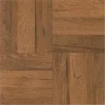 Tivoli Self Adhesive Vinyl Floor Tiles, 45 Tiles - 12" x 12", Three Finger Medium Oak Parquet - Peel & Stick, DIY Flooring for Kitchen, Dining Room, Bedrooms, Basements & Bathrooms by Achim Home Decor