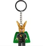 LEGO Marvel Superheroes Rocket Raccoon Mini Figure Keyring 854296, Brown, S, Brown, S