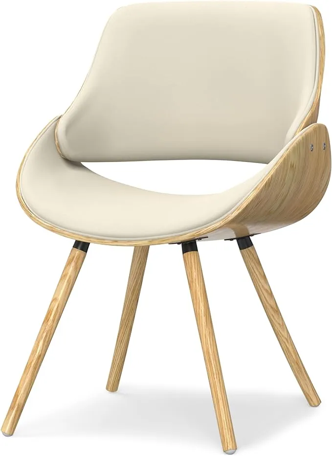 Simpli Home - Malden Bentwood Dining Chair with Wood Back - Natural