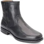 Florsheim Men's Midtown Zip Boots, Black, 9.5 M, Leather