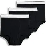 Jockey Men's Underwear, Pouch Briefs 3 Pack - Black