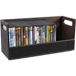 Stock Your Home DVD Storage Box, Movie Shelf Organizer for Blu-Ray, Video Game