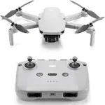 DJI Mini 2 Ultralight & Foldable Drone Quadcopter with Remote Controller - Gray (Renewed)