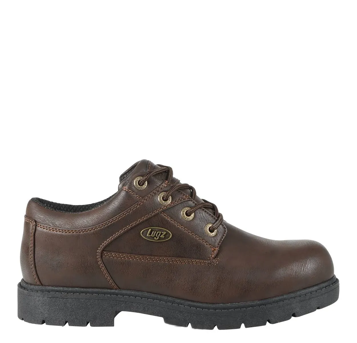 Lugz Men's Savoy Slip Resistant Oxford Boots, Size: 7.5, Brown