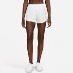 Women's White Nike Tempo Running Shorts - L