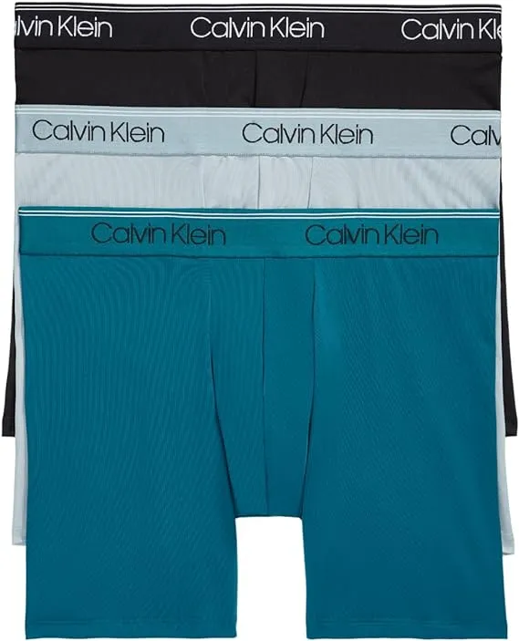 Calvin Klein Men's Microfiber Stretch 3-Pack Boxer Briefs