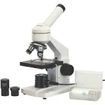 AmScope M102C-PB10 40X-1000X Biological Science Student Compound Microscope