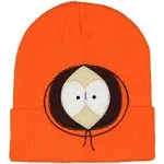 South Park Kenny McCormick Big Face Cuff Knit Beanie Hat Cap Orange