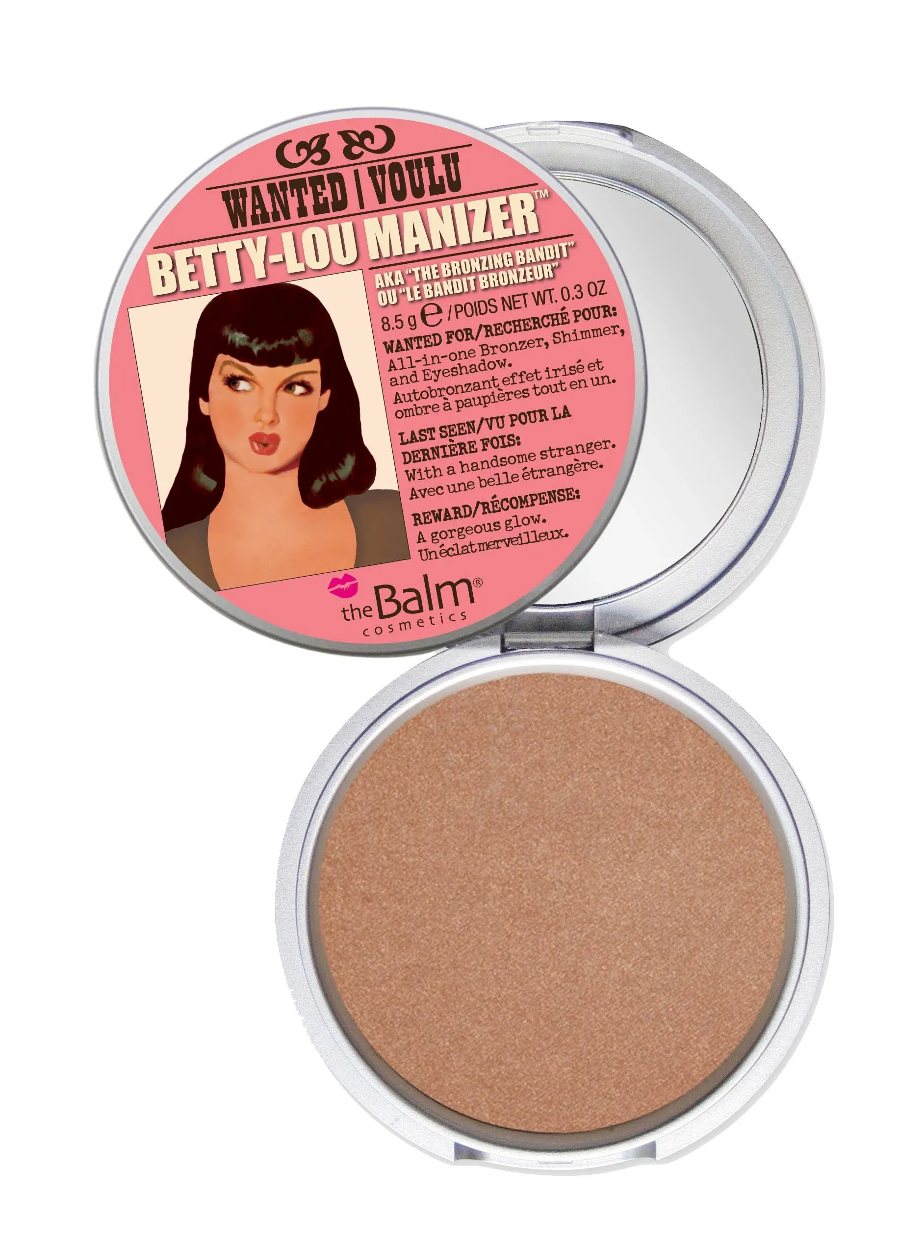 TheBalm Cosmetics Betty-Lou MANIZER Bronzer Shimmer &amp; EyeShadow 8.5g 73-HIBOT