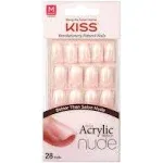 Kiss Salon Acrylic Nude French Nails