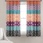 The Curated Nomad La Boheme Striped Window Curtain Panel