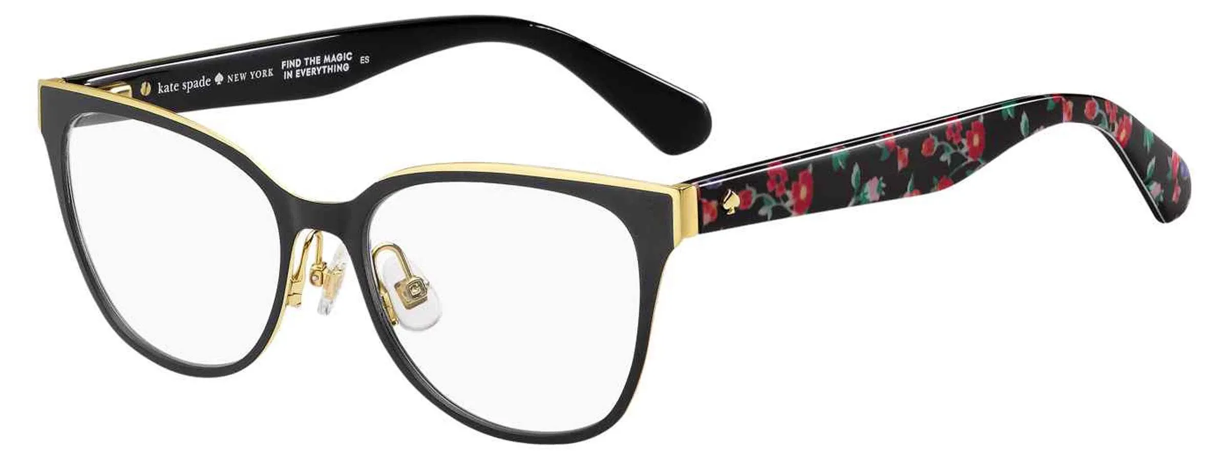 Kate Spade Vandra Eyeglasses - Black