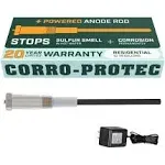 Powered Anode Rod for Water Heater, 20-Year Warranty, Eliminates Rotten Egg/S...