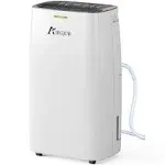 32-Pint Dehumidifier for Basement and Large Room - 2000 Sq. Ft, Quiet Dehumidifier for Large Capacity Room Home Bathroom Basements - Auto Continuous Drain Remove Moisture with Child Lock