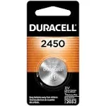 Duracell Lithium 2450 Coin Battery