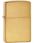 Zippo Armor Brushed Brass Lighter