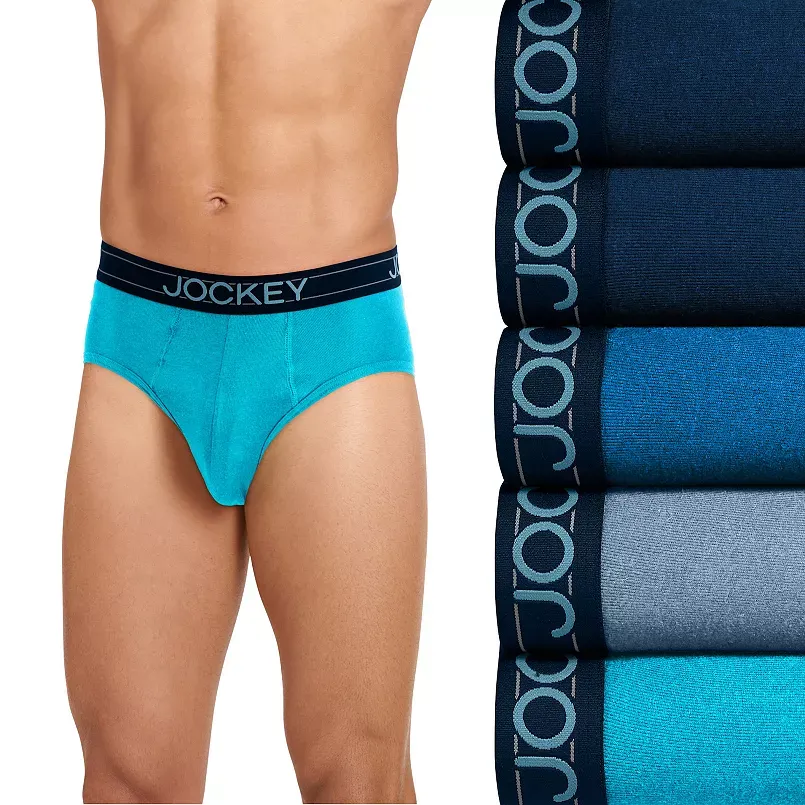 Men's Jockey® 5-Pack Cotton Blend Brief